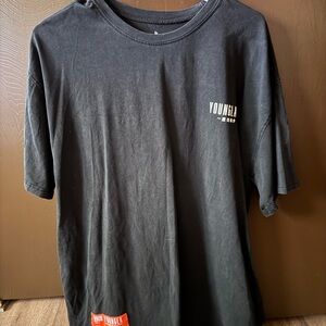 Youngla Black Men's T-Shirt